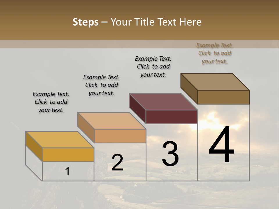 Wilderness Non Urban Scene Mountain Peak PowerPoint Template