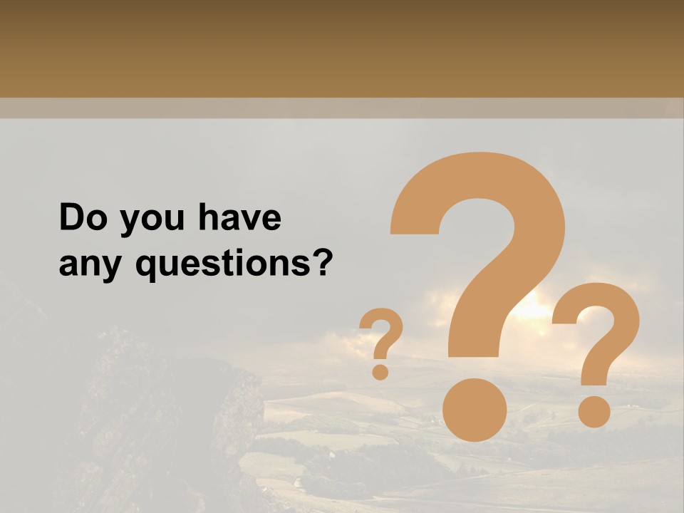 Wilderness Non Urban Scene Mountain Peak PowerPoint Template