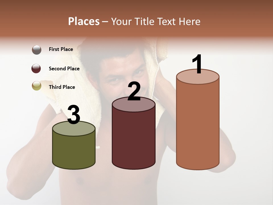 Cloth Male Health PowerPoint Template