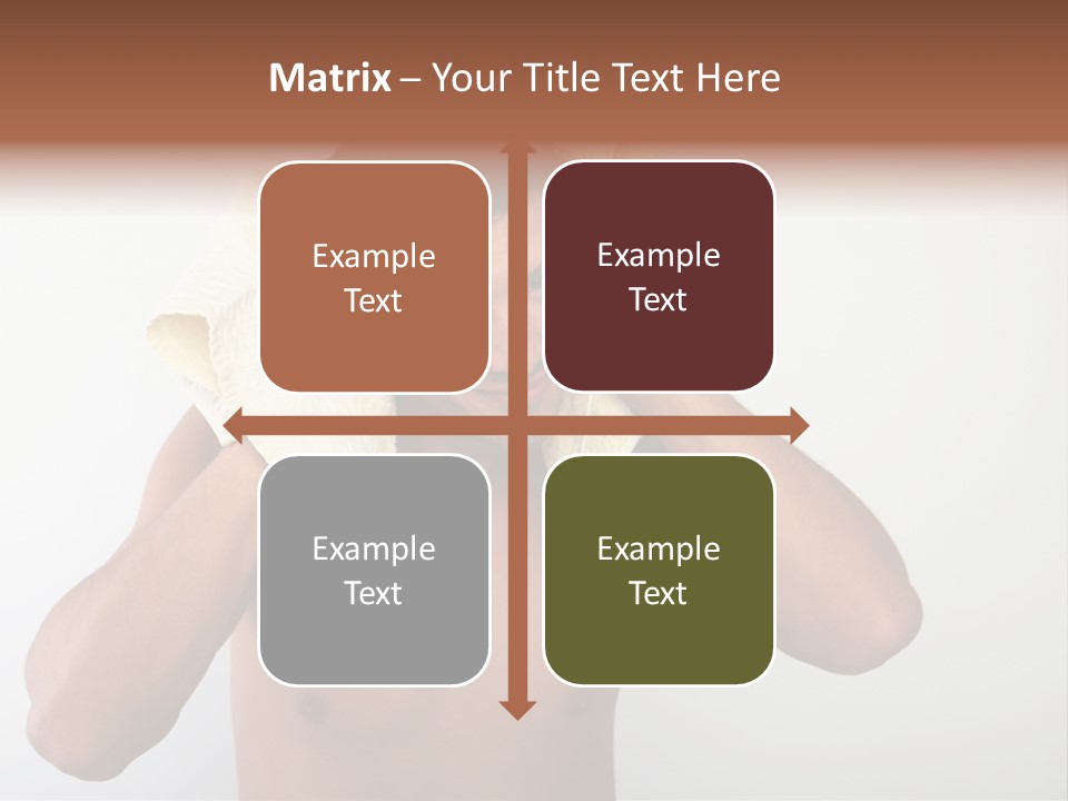 Cloth Male Health PowerPoint Template