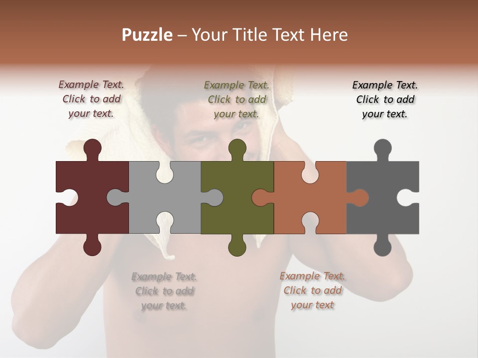 Cloth Male Health PowerPoint Template