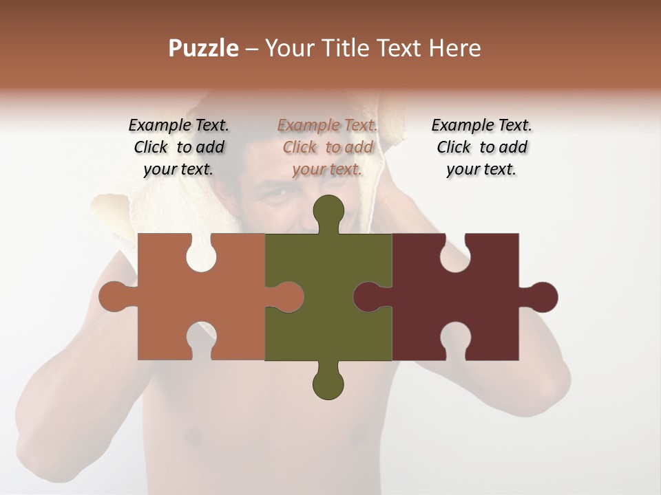 Cloth Male Health PowerPoint Template