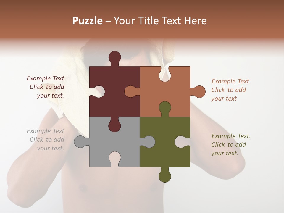 Cloth Male Health PowerPoint Template