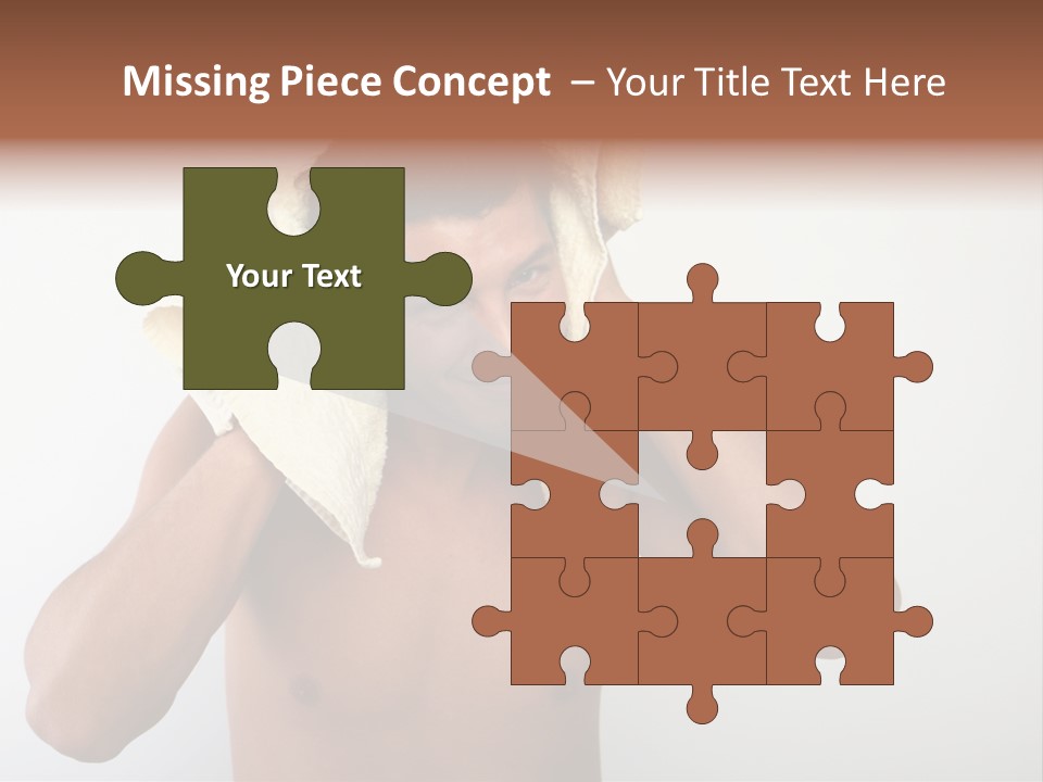 Cloth Male Health PowerPoint Template