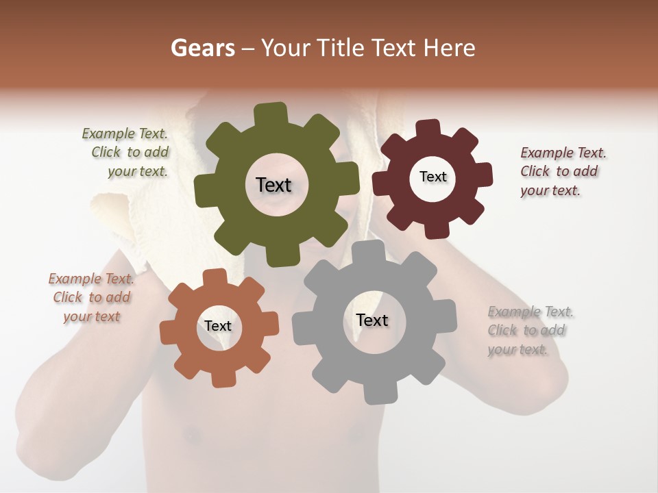 Cloth Male Health PowerPoint Template