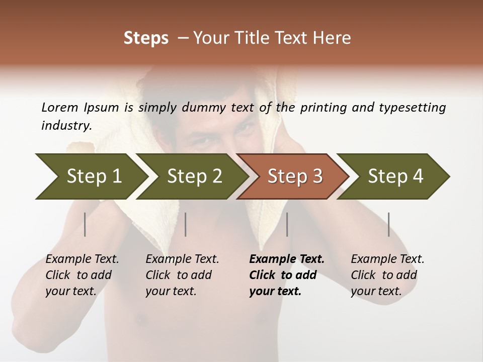 Cloth Male Health PowerPoint Template