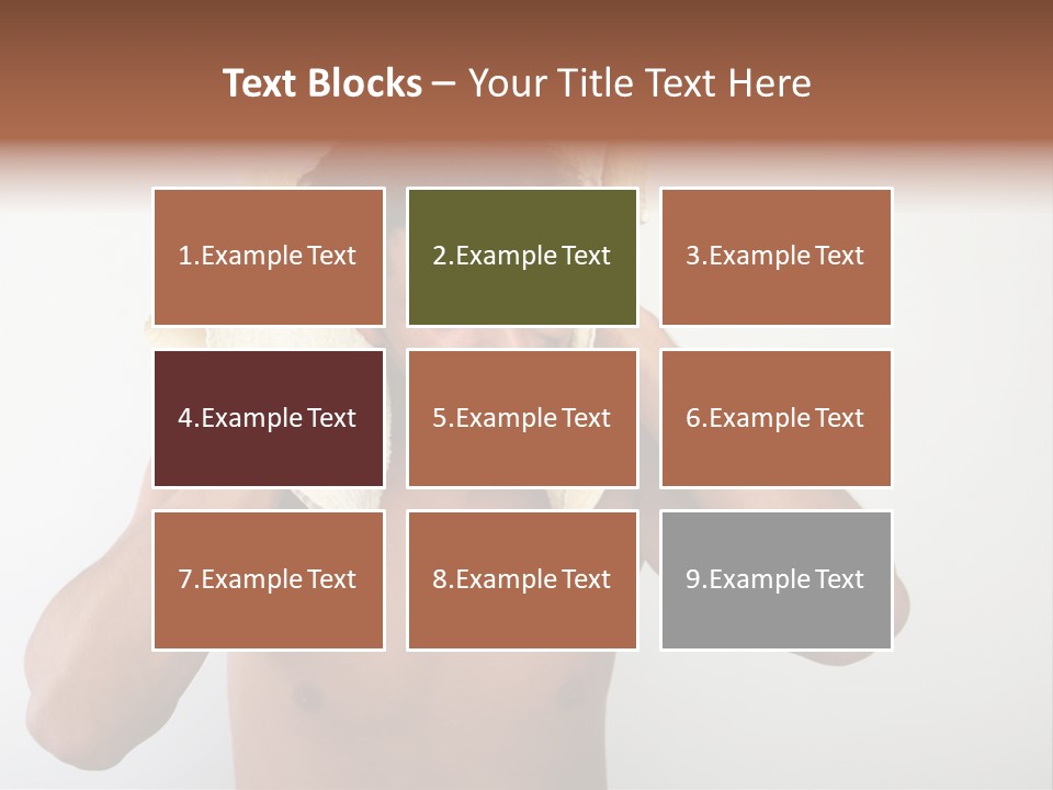 Cloth Male Health PowerPoint Template