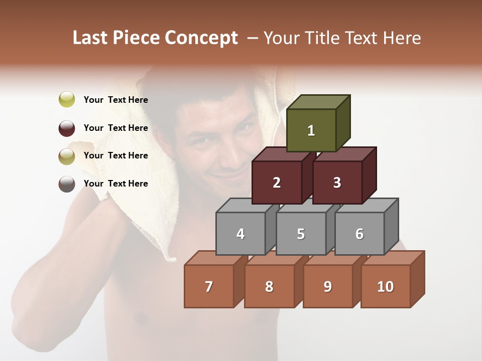 Cloth Male Health PowerPoint Template