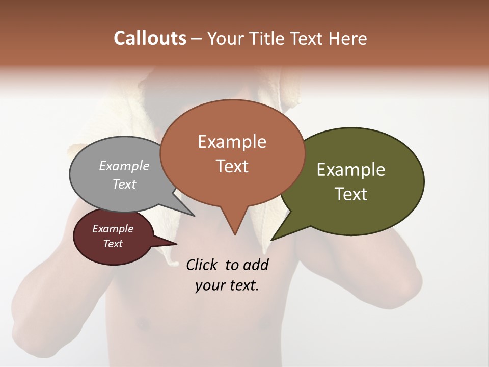 Cloth Male Health PowerPoint Template