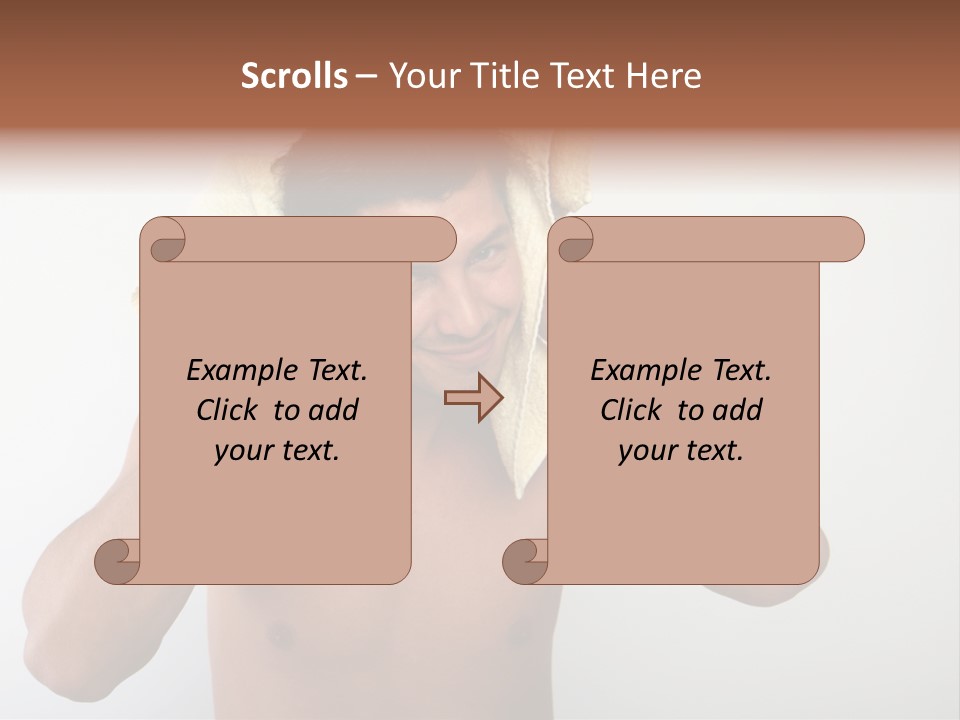 Cloth Male Health PowerPoint Template