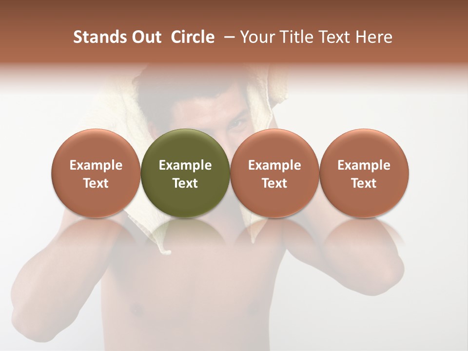 Cloth Male Health PowerPoint Template