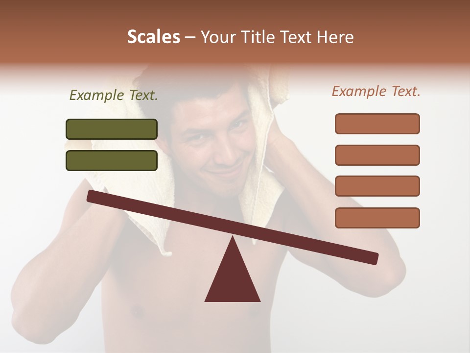 Cloth Male Health PowerPoint Template