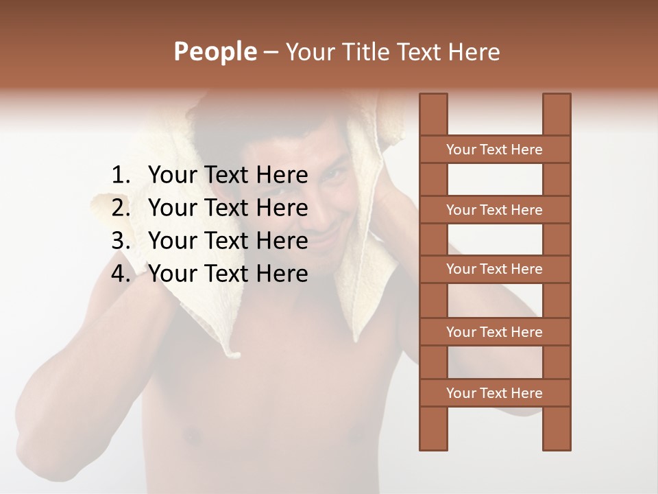 Cloth Male Health PowerPoint Template