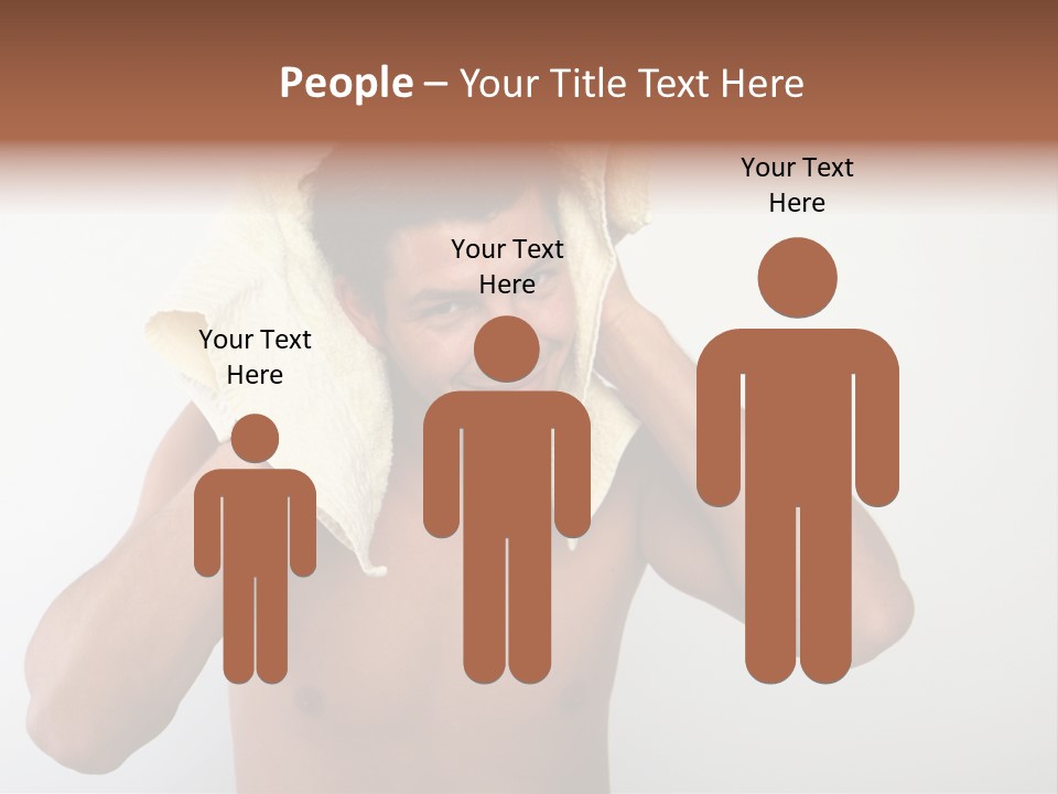 Cloth Male Health PowerPoint Template