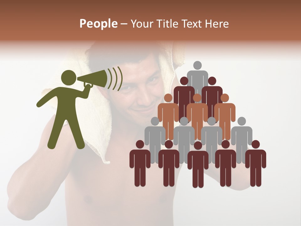 Cloth Male Health PowerPoint Template