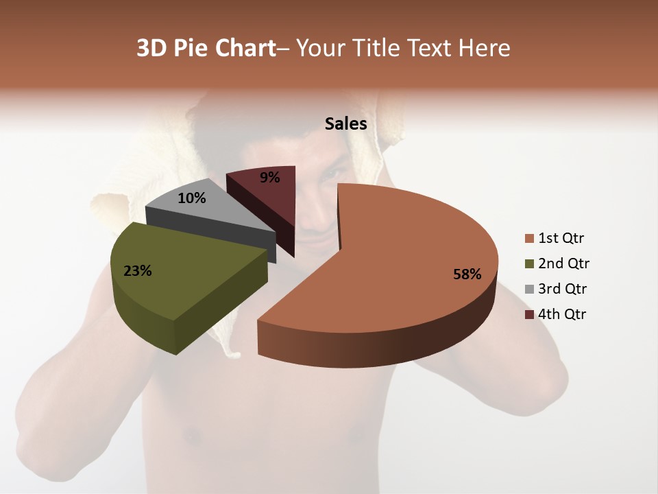 Cloth Male Health PowerPoint Template