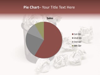 Document Garbage Office PowerPoint Template