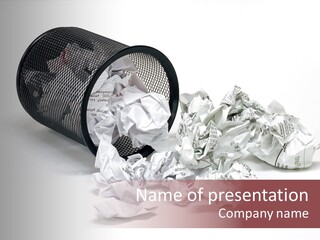 Business Dispose Document PowerPoint Template