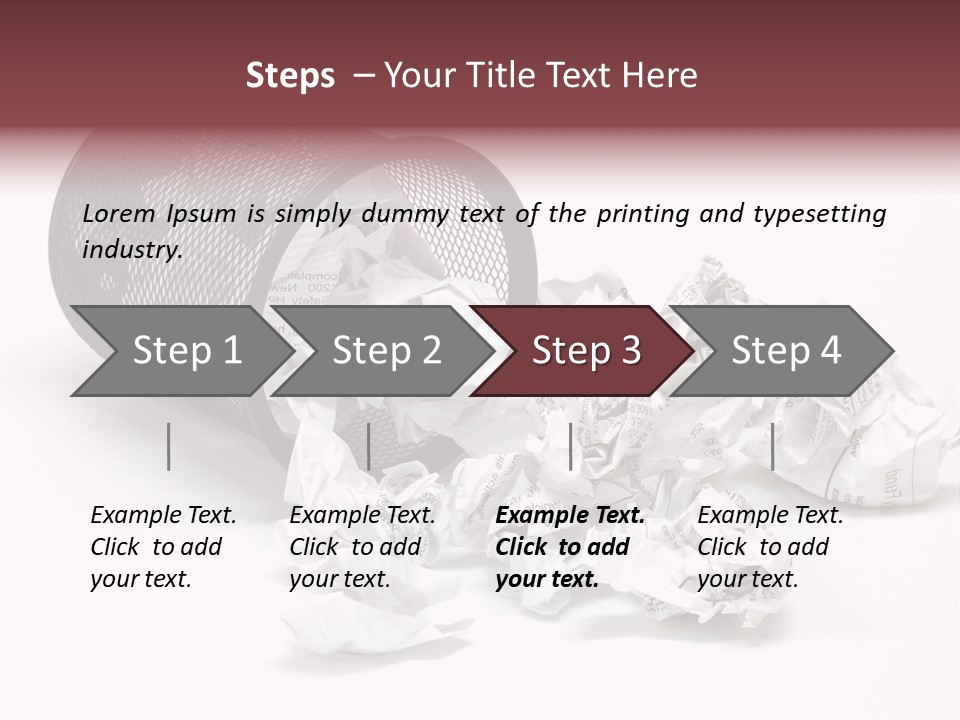 Business Dispose Document PowerPoint Template