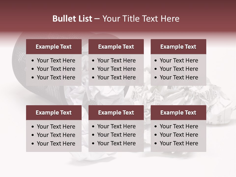 Business Dispose Document PowerPoint Template