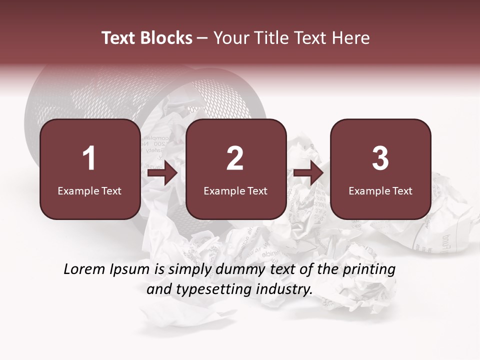 Business Dispose Document PowerPoint Template
