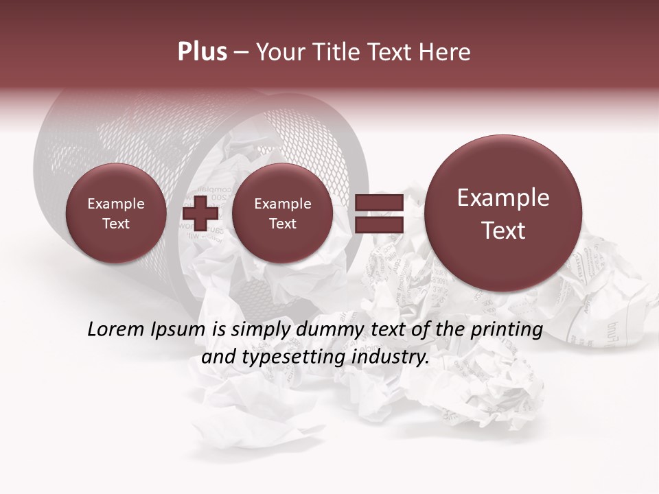Business Dispose Document PowerPoint Template