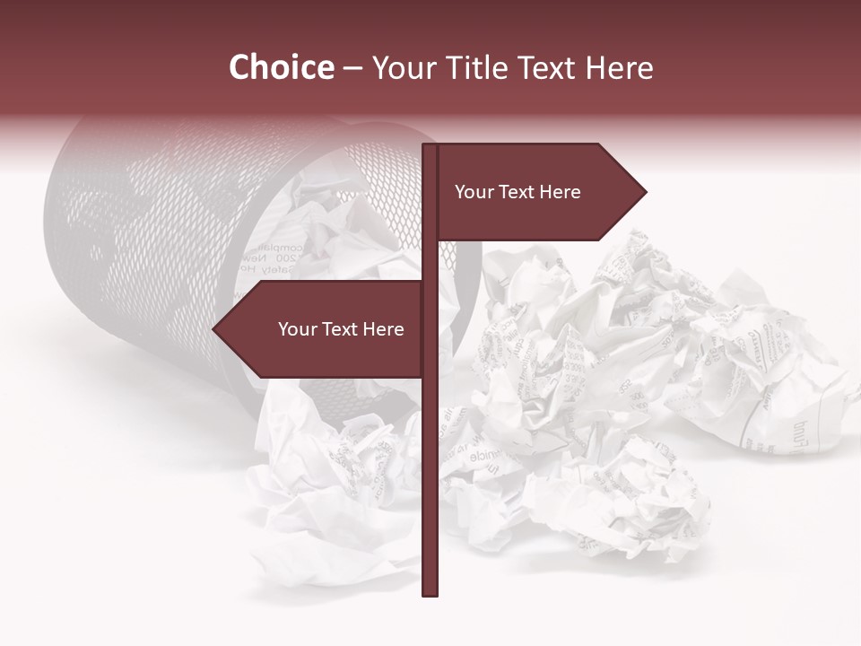 Business Dispose Document PowerPoint Template