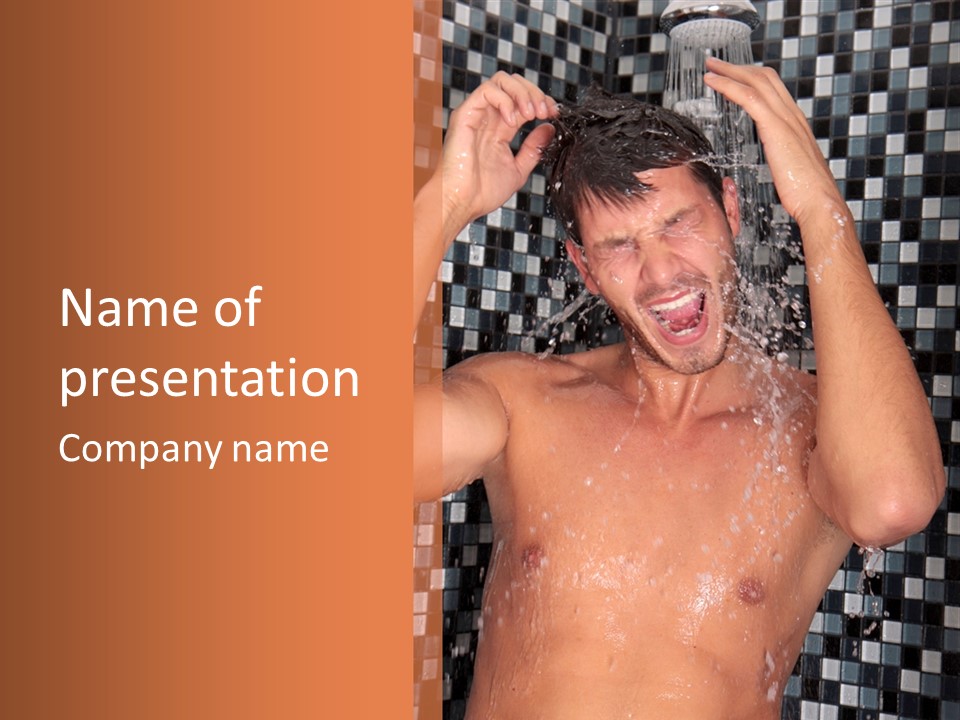 Sexy Skincare Face PowerPoint Template