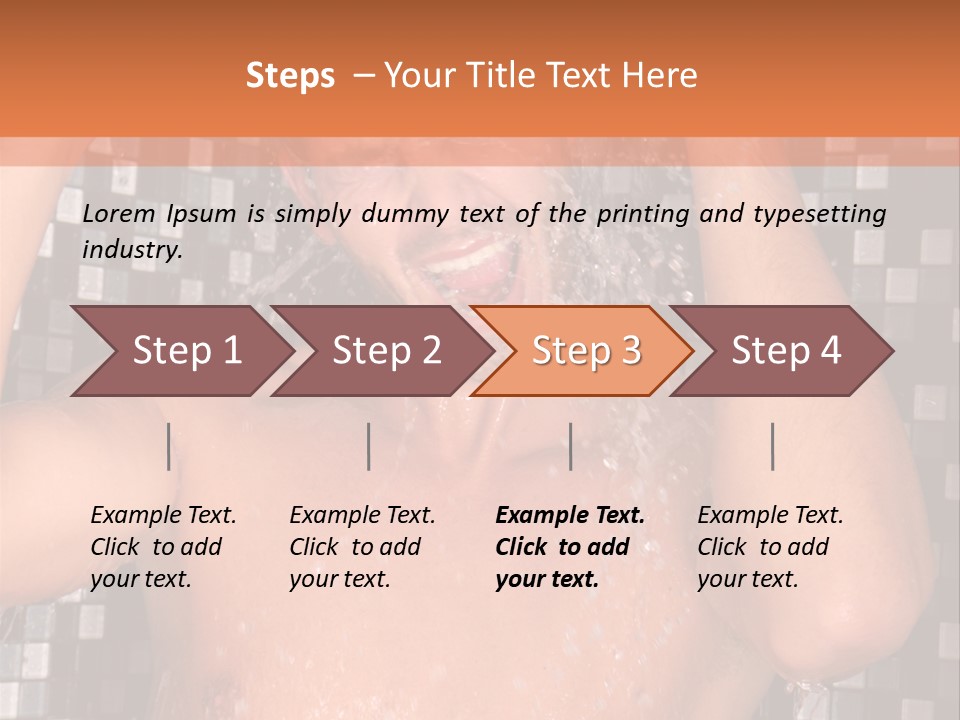 Sexy Skincare Face PowerPoint Template
