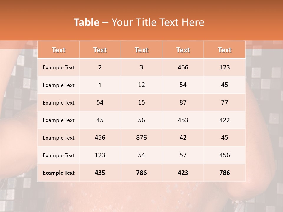 Sexy Skincare Face PowerPoint Template