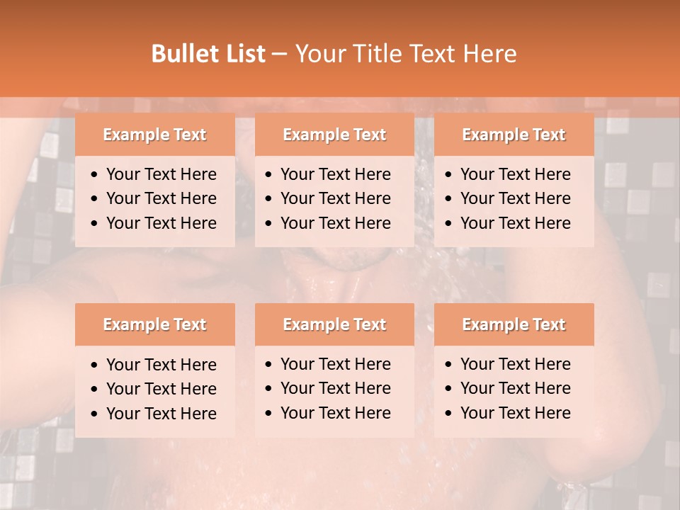 Sexy Skincare Face PowerPoint Template