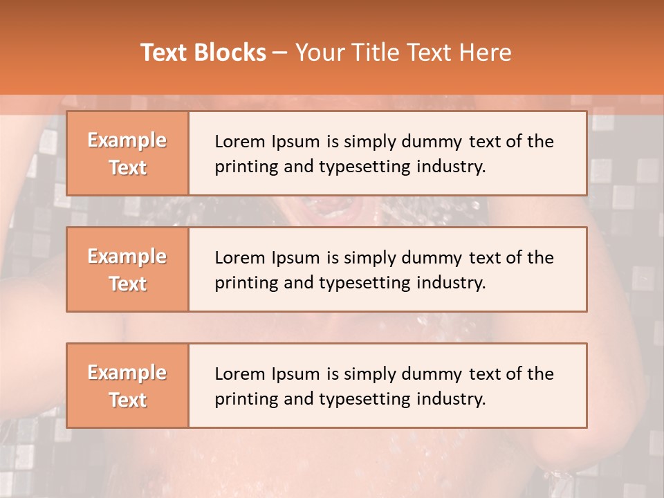 Sexy Skincare Face PowerPoint Template