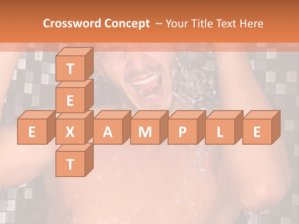 Sexy Skincare Face PowerPoint Template