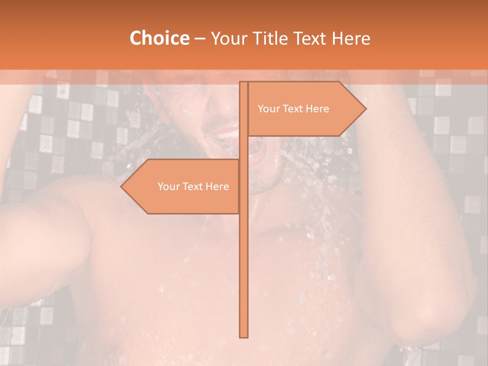 Sexy Skincare Face PowerPoint Template