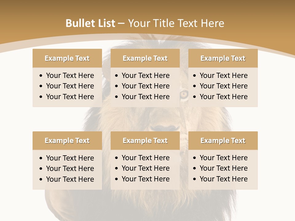 Animals Wildlife Predator PowerPoint Template