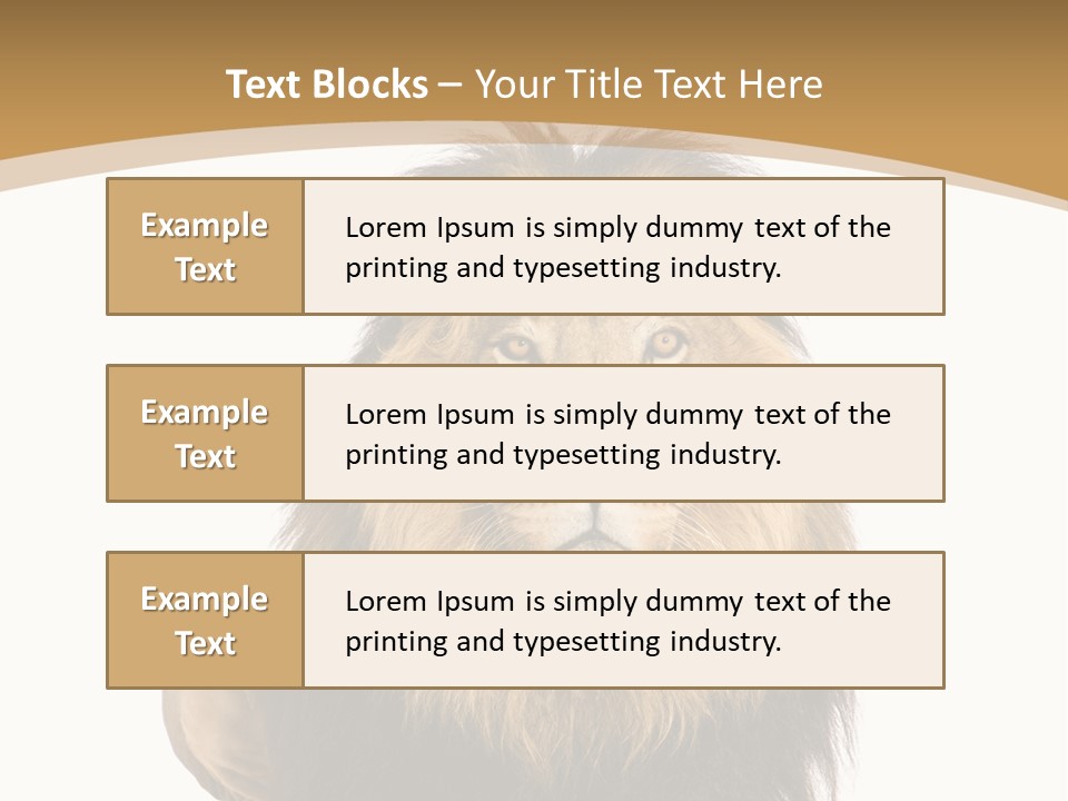 Animals Wildlife Predator PowerPoint Template