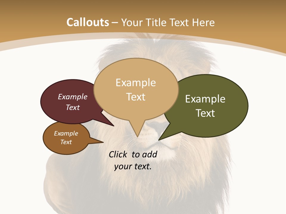 Animals Wildlife Predator PowerPoint Template