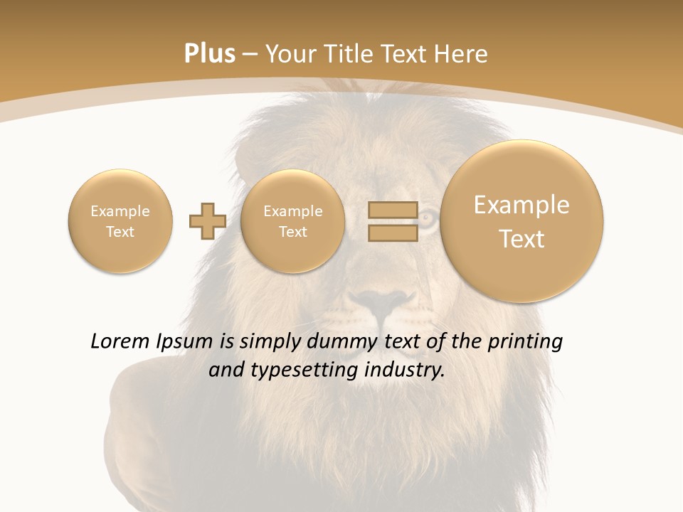 Animals Wildlife Predator PowerPoint Template