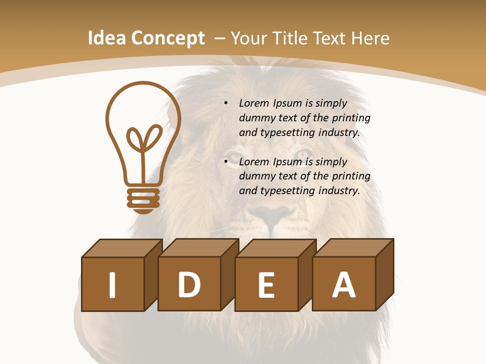 Animals Wildlife Predator PowerPoint Template