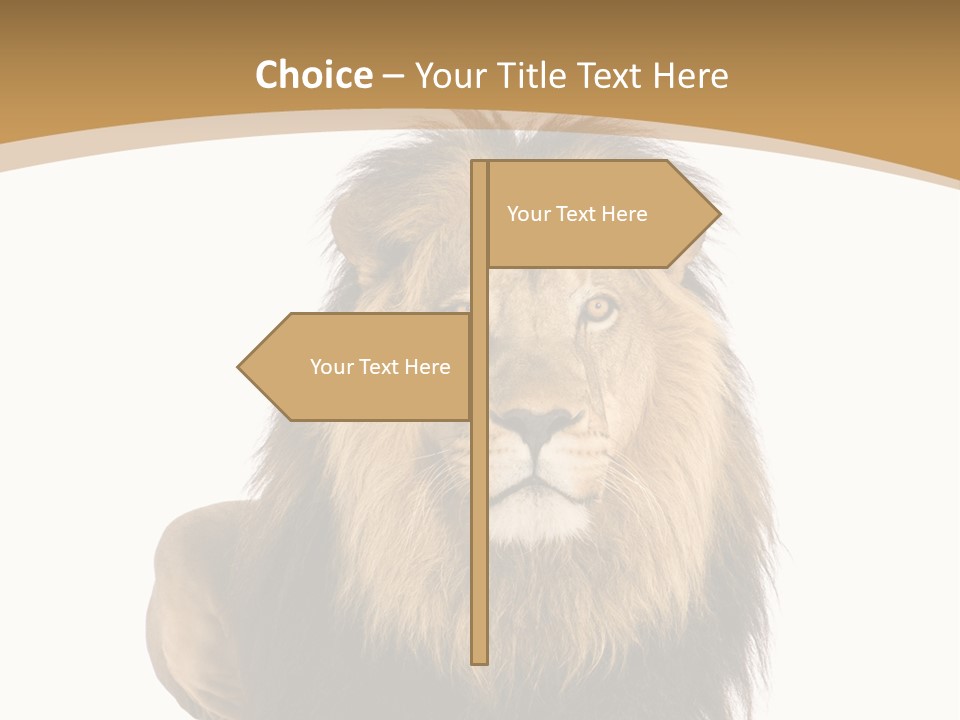 Animals Wildlife Predator PowerPoint Template