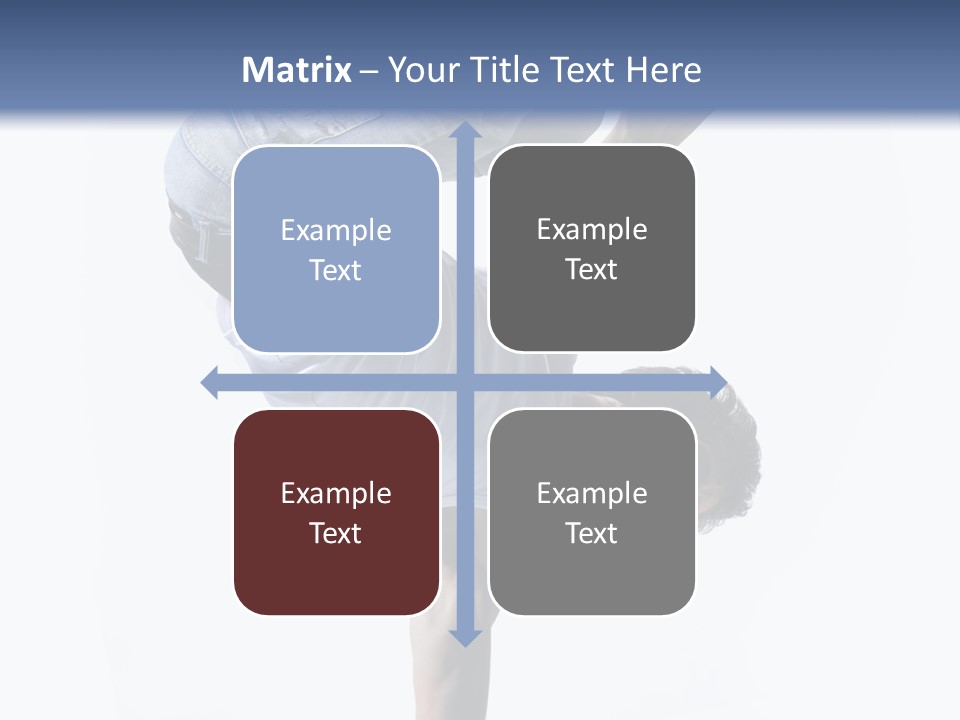 Dancer Exercise Motion PowerPoint Template