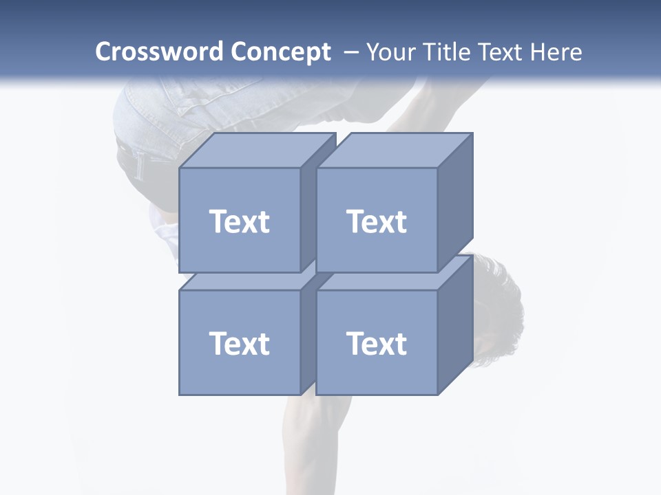 Dancer Exercise Motion PowerPoint Template