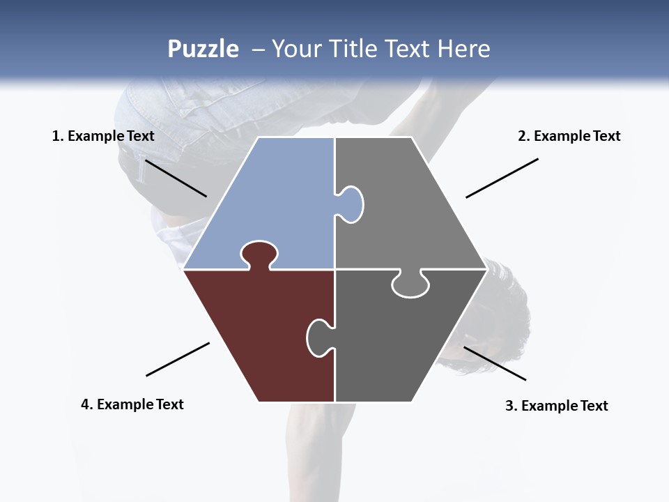 Dancer Exercise Motion PowerPoint Template