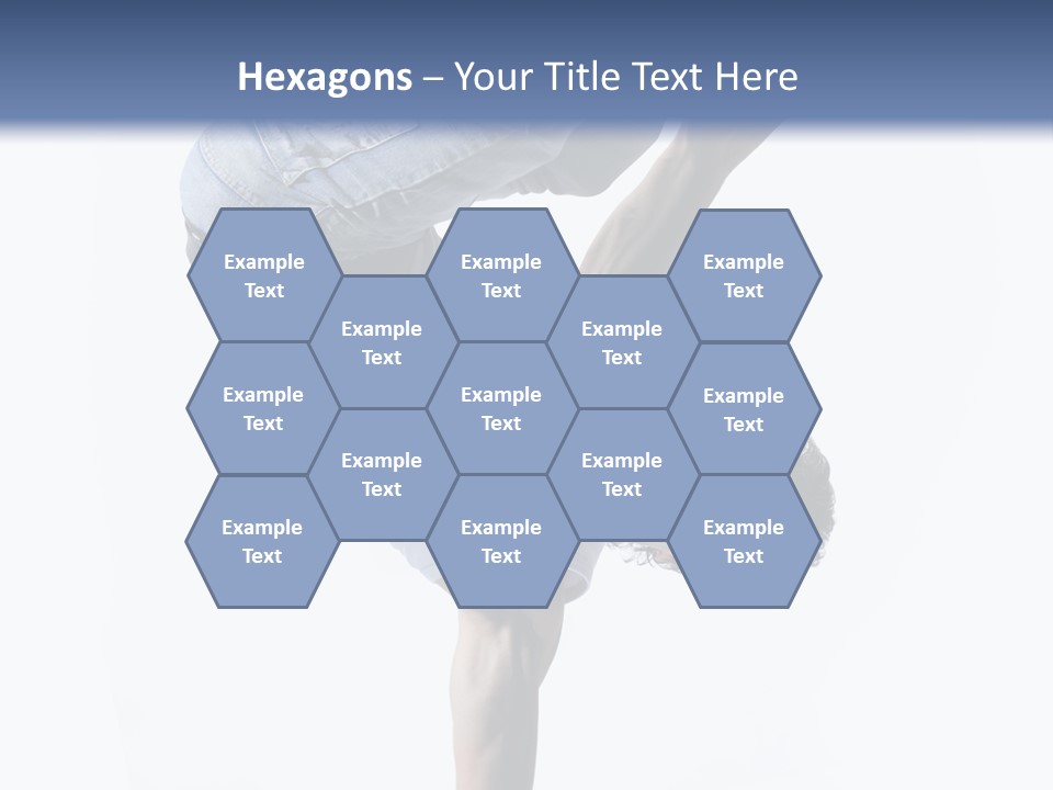 Dancer Exercise Motion PowerPoint Template