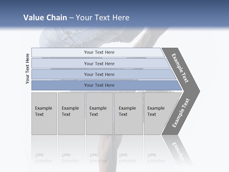 Dancer Exercise Motion PowerPoint Template