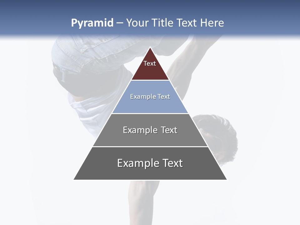 Dancer Exercise Motion PowerPoint Template