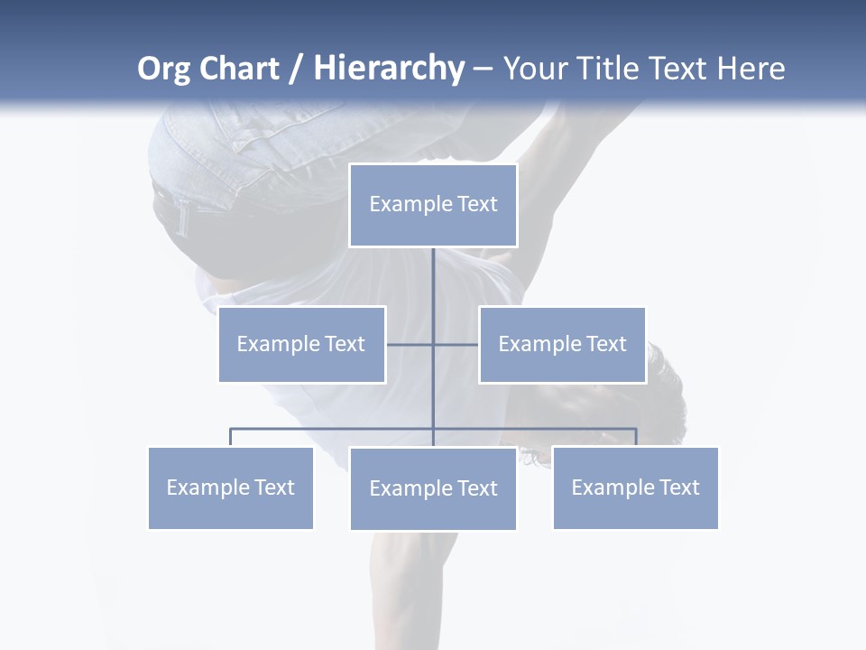 Dancer Exercise Motion PowerPoint Template