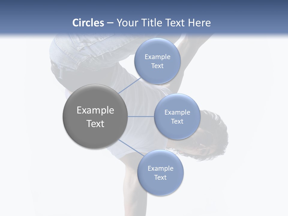 Dancer Exercise Motion PowerPoint Template