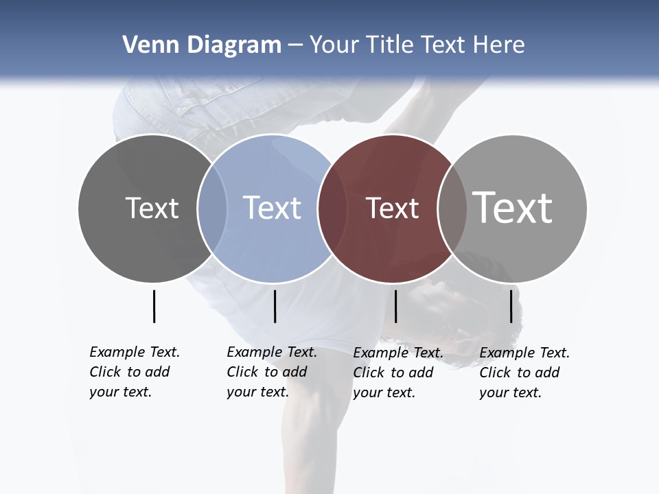 Dancer Exercise Motion PowerPoint Template