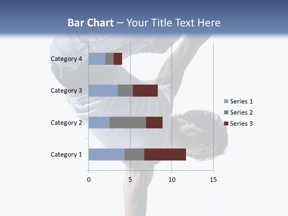 Dancer Exercise Motion PowerPoint Template